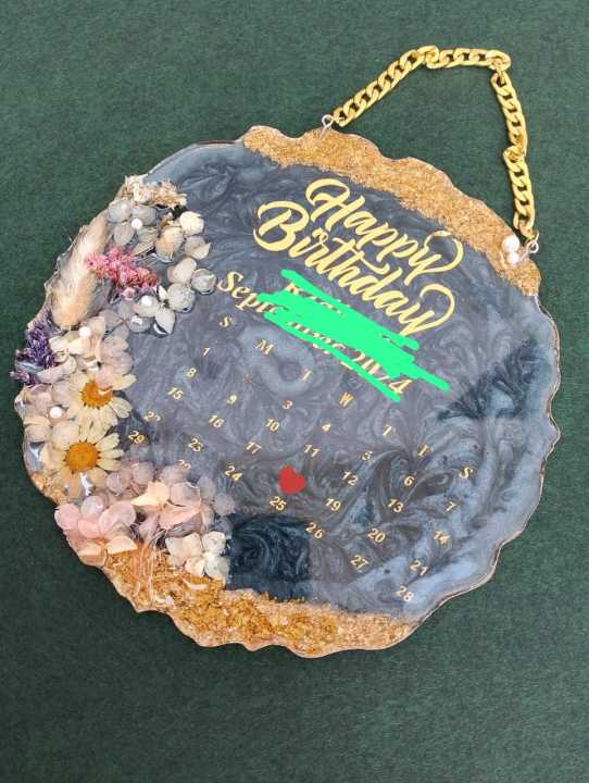 DIY 8 inch resin Costumized resin tray