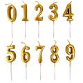 Number Candles Pack Digit Cake Candles Pack All Numbers Candles Pack For Birthday & Anniversary Decoration. 