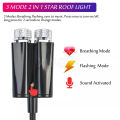 2 in 1 New Car Roof Light, Adjustable USB Car Ceiling Starlight Projector Night Light, Mini LED Romantic Decorative Car Roof Star Light for Car/Home/Party, Multiple Modes, Plug and Play (Red or Purple. 
