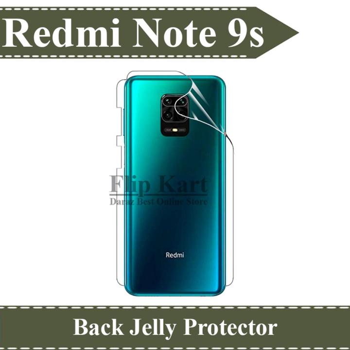 Redmi Note 9s Back Jelly Protector Clear Soft Protection Film Transparent Hydrogel Film Protector For Redmi Note 9s