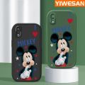 YIWESAN For VIVO Y97 Case Fashion Cartoon Mickey New Design Leather Soft Back Cover Camera Thin Protection Cases Shockproof Casing. 