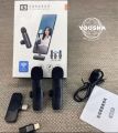 WIRELESS MIC K9 Dual Microphone Mic Plug & Play USB Type C MIC Plug Wireless Lavalier Microphone | Mini Lapel Microphone Wireless Mic For Recording YouTube_Facebook_ Interview Auto Sync Noise Reduction NO APP or Bluetooth Needed- Dual Mic. 