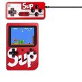 Sup 400 in 1 Double Player Retro Gaming Console Classic USB Charging Game Box - Super Handheld Retro Classic Game Console With Color LCD Display, Rechargeable Battery Built In Games Like - Mario/ Contra/ Tetris/ Pinball And Many More. 