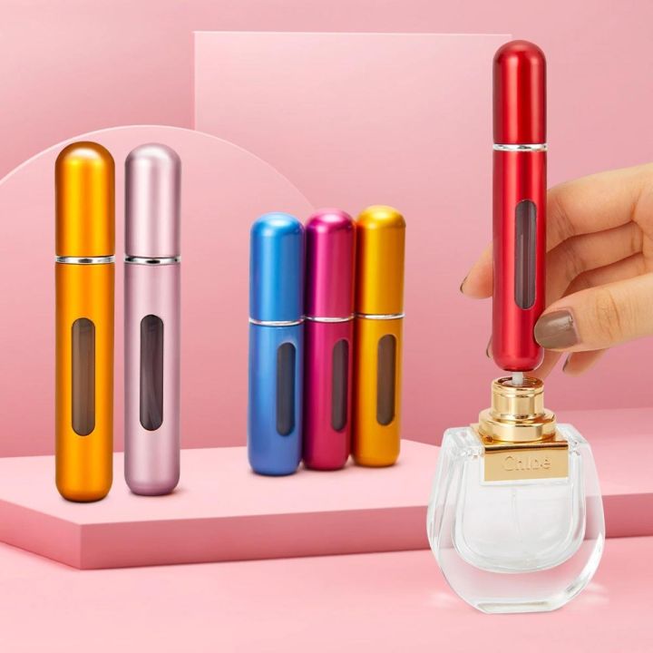5ml Metal Perfume Refill Container - Perfect for Travel or Everyday Use