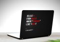 Programming Quote Laptop Back Skin Vinyl Stickers Decal,12 13 14 15 15.6 inches Notebook Laptop Skin Sticker for all Laptops. 
