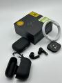 Airpods Pro 2nd Gen Master Copy Black Edition With Free Silicon Case - Best Budget Bluetooth 5.0, Pop-up Feature, Compatible With All Devices. 