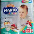 MARIO BABY DIAPER SIZE-3 MEDIUM 6-11KG (88 PCS PACK). 
