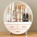 Oval Shaped Cosmetic Organizer. 
