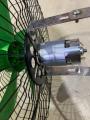 12v Mini DC Solar Fan 775 MOTOR With 12V Adapter SIZE 13 inc Fan IRON MESH (jali). 