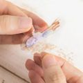40pcs PET Aesthetics Butterfly Daisy Angel Bear Journal Stationery Supplies Scrapbooking Background Decoration Stickers. 