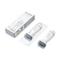 Authentic 120Pins Reusable Derma Stamp For Hair Growth Adjustable Length 0-2mm Microneedling Face Skincare. 