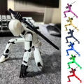 3D Printed Mannequin Toys 13 Action Figure Multi-Jointed Movable Robot Assemble Dummy Toy for Kids Adults Gift. 