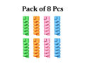 Universal Silicone Cable Protector Sleeves Cover Chargering Data Cable Protector for Smart Phones USB Mouse Cable Protector, Spiral Flexible Cord Saver for All Cell Phones Data Lines. 