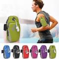 All Android and iOS Mobile Phones Universal Waterproof Hand Fitness Armband Pouch/Arm Belt/Case for Running Hiking Jogging Sports and Gym Activities, Up to 6.5inch.
