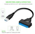 USB 3.0 to SATA 2.5" inch SSD / HDD Cable Converter / Hard Disk Adapter / Driver Free / Direct Plug and Play / Upto 5 Gbps Fast Data Transfer Speed / Mobile OTG / Laptop / PC. 