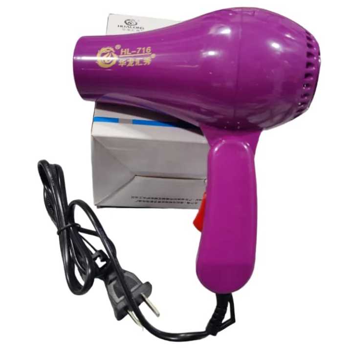 Electroginal HL-716 hair dryer Foldable with 2 heating speeds 850 watts