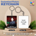 Imran Khan Customized Picture Keychain, Best quality MDF Keychain personalized with Your Own Photo, Double Side Printed Premium Quality Keychain Ring, Best Gift for Kaptan Lovers, Imran Khan PTI Qaidi-804 Keychain Design # 02. 