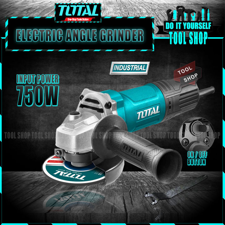 TOTAL%20INDUSTRIAL%20Original%20Angle%20Grinder%204%20Inch%20-%20750W%20Super%20Select%20With%20Free%20Total%20Original%20Electric%20Voltage%20Pencil%20Tester%20-%20Image%204
