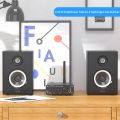 Fosi Audio BT10A Bluetooth 5.0 Stereo Audio Amplifier Receiver 2 Channel Class D Mini Hi-Fi Integrated Amplifier Suitable for Home Speaker 50W x2 TPA3116. 