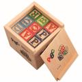 Alphabet Wooden Building Blocks Set With Storage Box Case Early Educational Toys, 27 Piece's ABC Wood Blocks. 
