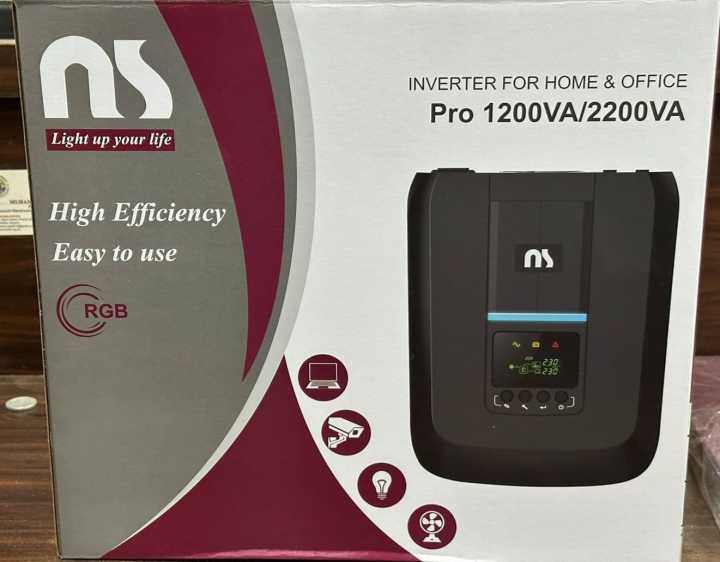 NS Pro 2200VA Pure Inverter 24V DC (1800) Watt. Optional LED/LCD+RGB Panel