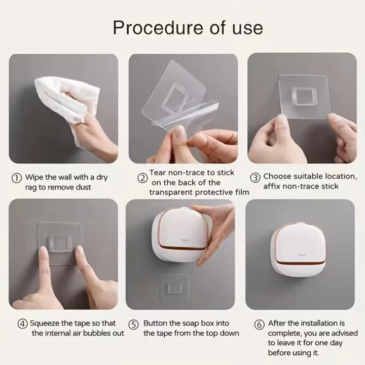 Luxury%20Soap%20Holder%20with%20Drain%20Tray,%20Waterproof%20Soap%20Dish%20with%20Drainage%20Box,%20Soap%20Box,%20Soap%20Dish%20with%20Lid,%20Wall%20Mounted%20Drain%20Soap%20Box%20with%20Flip%20Lid%20for%20Bathroom%20-%20Image%206