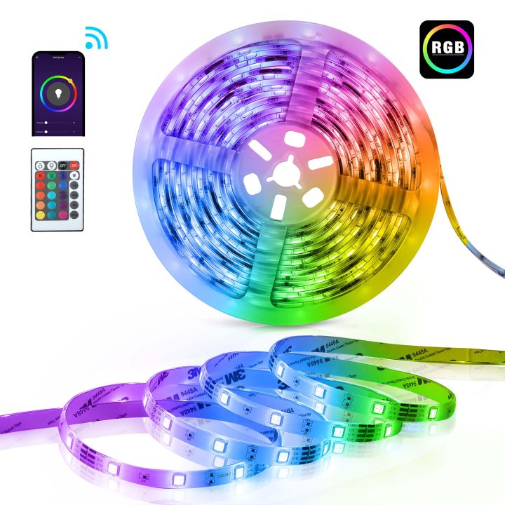 Teckin SL01 RGB LED Strip Lights With Remote