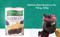 Mother'S Maid Blueberry Filling Or Topping - 595 gm. 