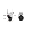 GSS CS622 3MP Outdoor WiFi Security Camera (Single Lens / Dual Lens) | 2K HD | Human Detection | Color Night Vision | Two Way Audio | IP66 Waterproof CCTV. 