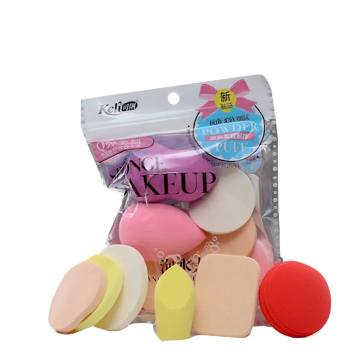 Pack of 6 Cosmetic Makeup Mix Puff Foundation Sponges
