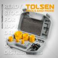 Tolsen 9 Pcs Bi-Metal Hole Saw Set - AE. 