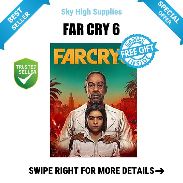FAR CRY 6 - GAME FOR PC (GOOGLE DRIVE/ MEDIAFIRE) - QR CODE + GIFT