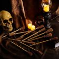 12 Pcs Witch Broom Pencils for Halloween Broomstick Ballpoint Pencils. 