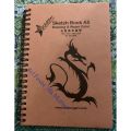 Sketch Book Hard Ring Binding A5 For Drawing, Sketching, Water Color, Poster Color. 