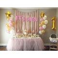 16 inch Pink Color Foil Balloons ITS GIRL Letter Banner for Baby Shower Decoration. 