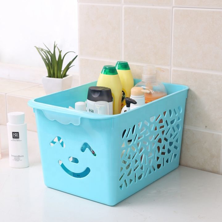 Multipurpose%20Storage%20Plastic%20Fruit%20Basket,%20Rectangular%20Plastic%20Storage%20Basket%20with%20Handle%20-%20Image%206