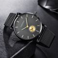 Curdden Watches Mens S Stainless Steel Gold Quartz Wristwatch Montre Homme Relogios Masculinos. 