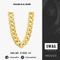 Golden Chain 14k Gold Plated In Metal | By Induce Pakistan. 