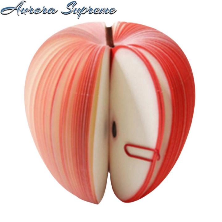 Expandable Sticky Notes 100 Pages Pear Shape Sticky Notes Cute Fruit Design Notepads for Office Supplies Portable Scratch Paper for Desk Decor Buy Fruit Note Paper