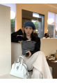 bellylady Women Girls Winter Wool Beret Hat Retro Solid Color French Painter Hat Artistic Beret Caps. 