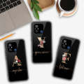 Xiaomi_ Redmi 12C Cover - Personalized Alphabet Series - HQ Ultra Shine Premium Infinity Glass Soft Silicon Borders Case. 