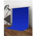 8x8ft Blue Screen Chroma Key Studio Backdrop Video Photo Background Removing Sheet non-woven fabric-Professional for Photo Studio. 