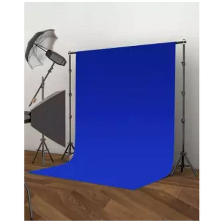 8x8ft Blue Screen Chroma Key Studio Backdrop Video Photo Background Removing Sheet non-woven fabric-Professional for Photo Studio