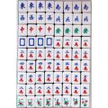 1 Box MINI Mahjong traditional games Mahjong Mahjong Game Set Mahjong Ornaments. 