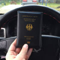 Germany Passport Cover Women Travel Wallet Passport Holder Pu Leather Case for Passports Reisepass Deutschland protector. 