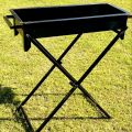 BBQ grill 26 Inches with Stand - Barbecue BBQ Angeethi (for long use) Best Quality iron with 16 Gauge. 
