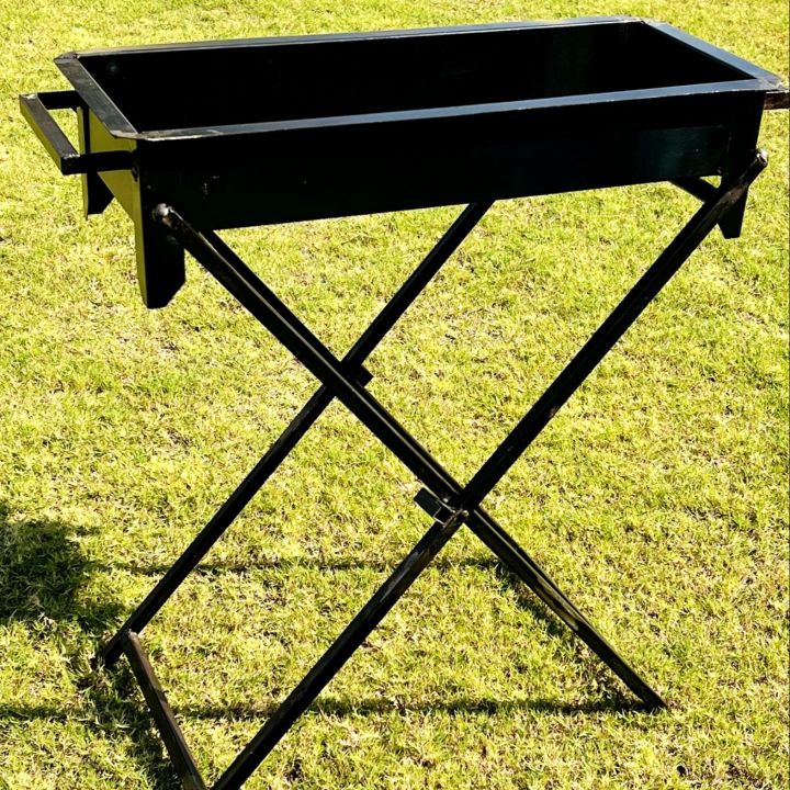 BBQ grill 26 Inches with Stand - Barbecue BBQ Angeethi (for long use) Best Quality iron with 16 Gauge