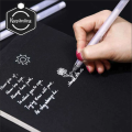 White Gel Pen, 1 Pcs White Pens for Art 0.8mm Fine Point White Ink. 