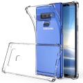 Samsung Galaxy Note 9 Transparent Soft TPU Back Cover with Camera Protection. 