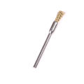 5pcs 3mm*5mm Shank Polishing Brass Wire Wheel Brushes Rotary Cleaning Tools Podazz. 